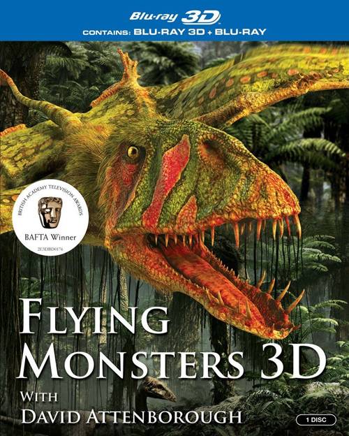 обложка Крылатые монстры / Flying Monsters 3D with David Attenborough (Blu-Ray 3D) Скачать торрент