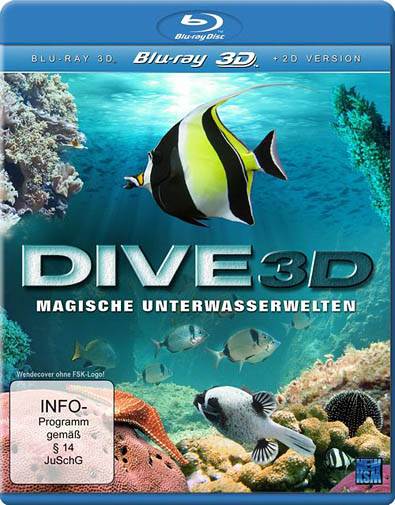 обложка 3D Погружение — Том 2: Магический подводный мир (Blu-Ray 3D) Скачать торрент