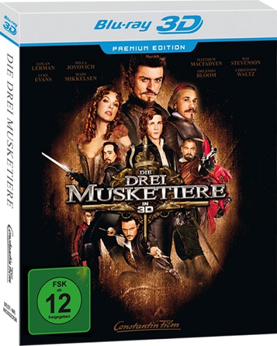 обложка Мушкетеры / The Three Musketeers (Blu-Ray 3D) Скачать торрент