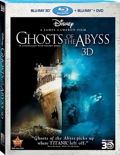 обложка Призраки бездны: Титаник / Ghosts of the Abyss (Blu-Ray 3D) Скачать торрент