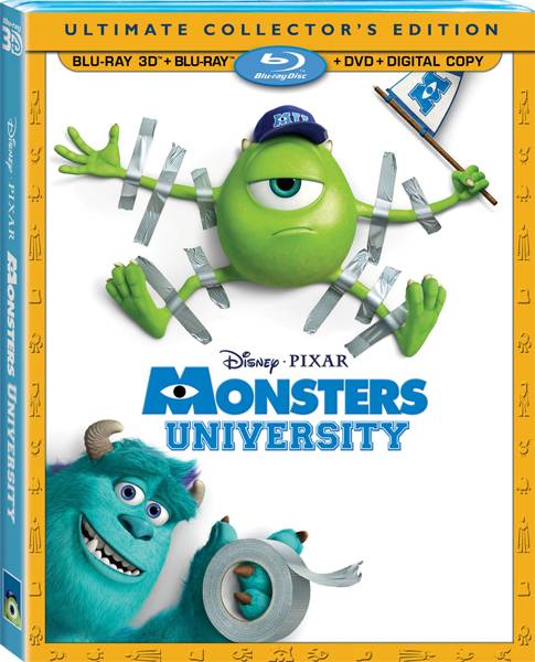 обложка Университет монстров / Monsters University (Blu-Ray 3D) Скачать торрент