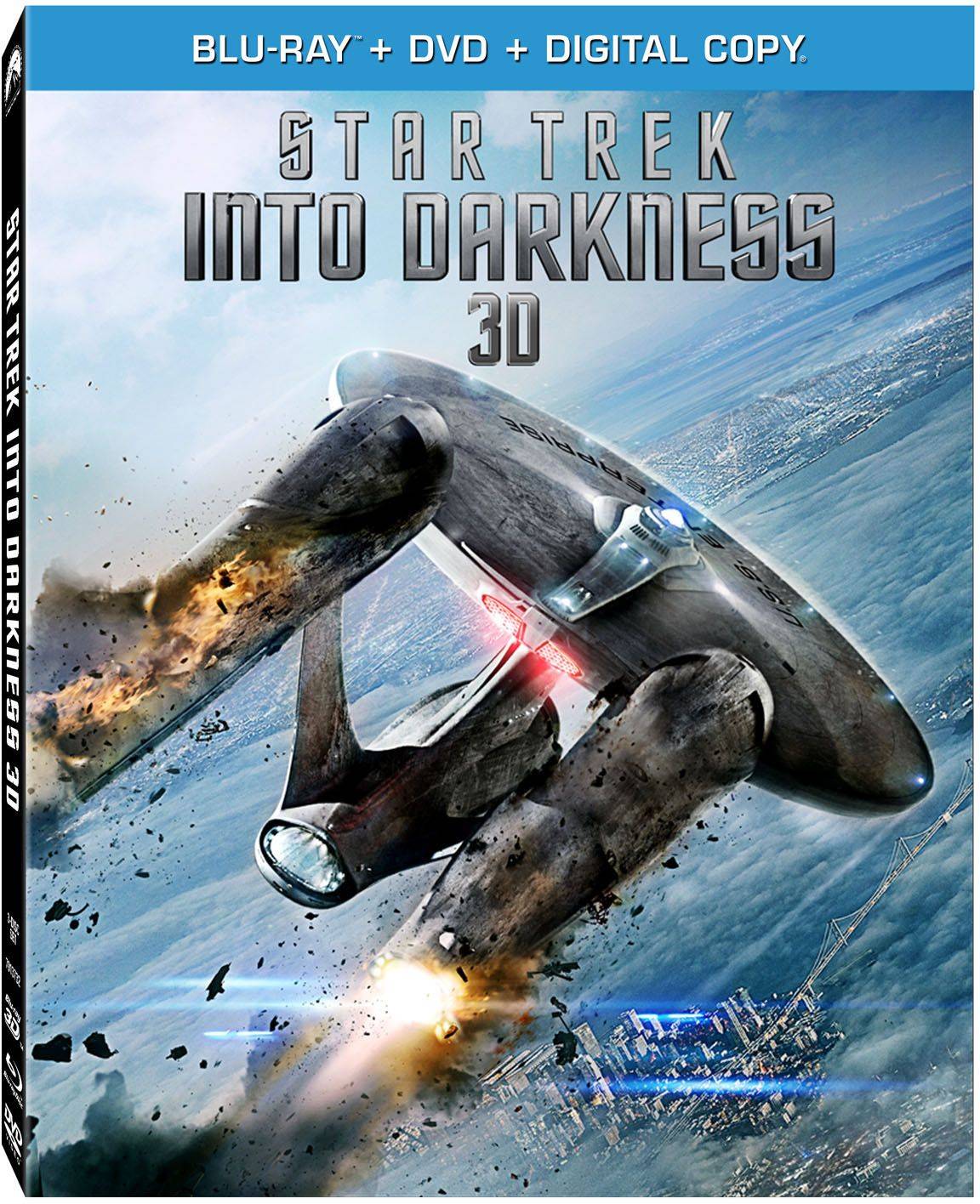 обложка Стартрек: Возмездие / Стартрек: Відплата / Star Trek Into Darkness (Blu-Ray 3D) Скачать торрент
